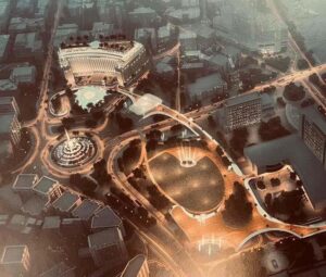 تطوير منطقة وسط البلد ومبني وزارة الداخلية