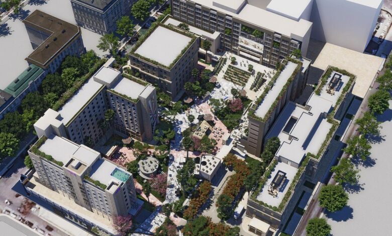 فندوق العلامة الإيطالية موكسي - مبنى وزارة الداخلية سابقا