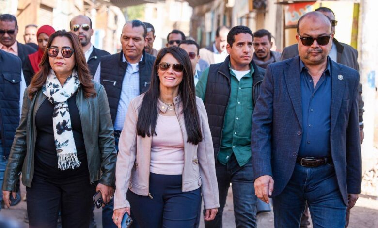 وزيرة التخطيط ووزيرة التنمية المحلية ومحافظ الأقصر