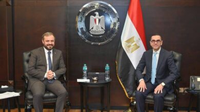وزيرا اقتصاد مصر وأرمينيا