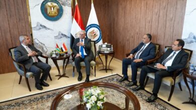 وزيرا البترول بمصر والأردن