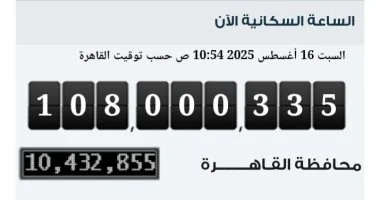 ساعة التعداد السكاني