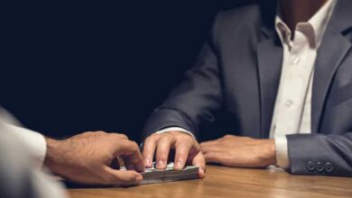 رشوة - أرشيفية