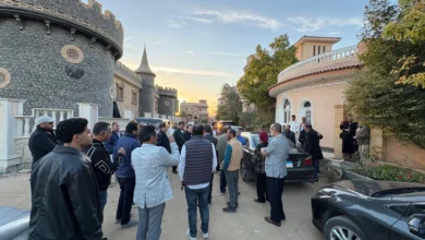 تظاهرة ملاك أراضي جمعية طيبة