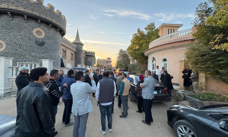 تظاهرة ملاك أراضي جمعية طيبة