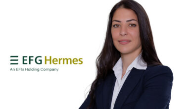 مي حمدي المدير التنفيذي لقسم الأسواق بشركة إي اف چي هيرميس