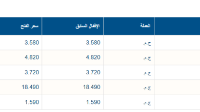 الأسهم الأكثر انخفاضا اليوم الأحد 3 ينيار 2026 في البورصة المصرية