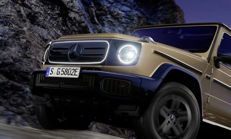 الفئة G 580 الكهربائية الجديدة كليًا