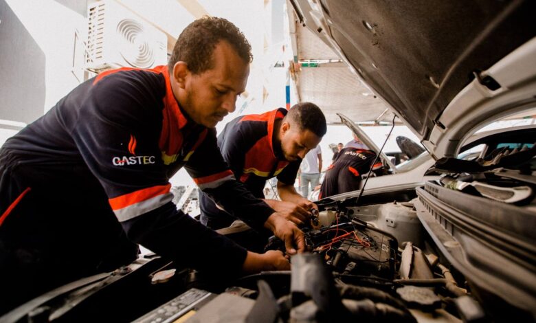 سيارات تعمل بالغاز - أرشيفية