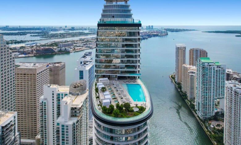 Luxury real estate in Miami, Florida, and New York
