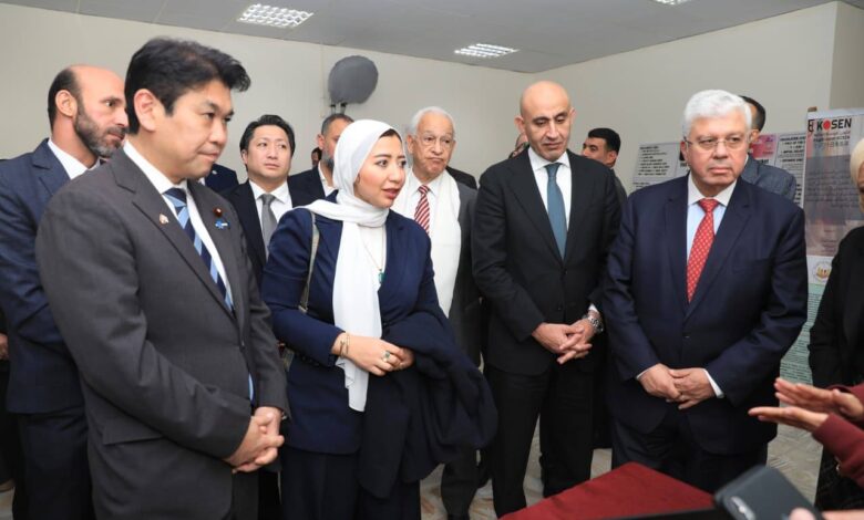 وزيرا التعليم العالي والتربية والتعليم يستقبلان وزير التعليم الياباني