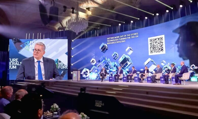 وزير البترول والثروة المعدنية يشارك كمتحدث رئيسي في مؤتمر التعدين الدولي بالرياض