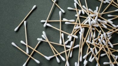 أعواد القطن