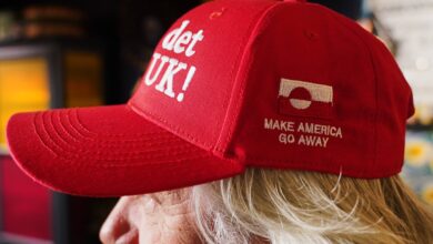 A Greenland group is selling 'Make America Go Away'