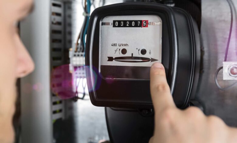عدادات الكهرباء - أرشيفية