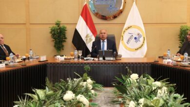 وزير النقل يترأس أعمال الجمعية العامة وغير العادية للشركة القابضة للنقل البحري والبري