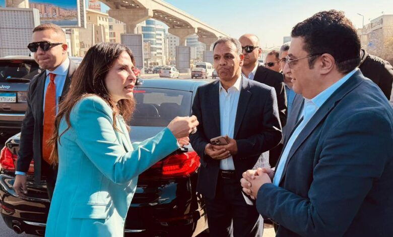 وزيرة الإسكان تقوم بجولة مفاجئة بمدينة القاهرة الجديدة