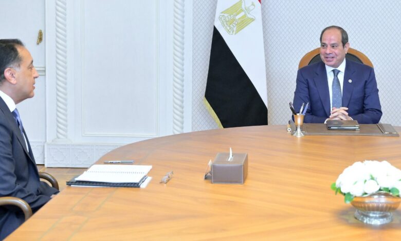 تكليفات الرئيس السيسى للحكومة بعد التعديل الوزارى