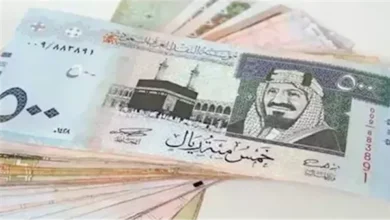 أسعار الريال السعودي مقابل الجنيه المصري في نهاية تعاملات اليوم الخميس 23 إبريل 2026