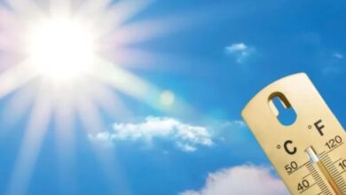 ارتفاع مؤقت في درجات الحرارة يسود معظم المناطق