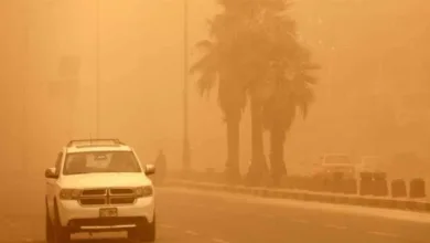 العراق يدخل في المعدل الثلاثيني مع استمرار الأمطار الغزيرة والمتواصلة في مشهد طبيعي خلاب