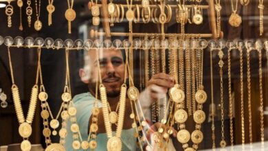انخفاض سعر الذهب 60 جنيها خلال أسبوع مع استمرار الهبوط في الأسواق اليوم الجمعة