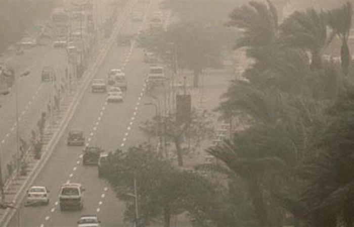 تحذيرات الأرصاد من رياح الرمال والأتربة خلال طقس السبت 25 أبريل