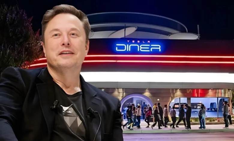 تسلا تدخل عالم المطاعم بشبكات شحن كهربائية وتجارب طعام مميزة