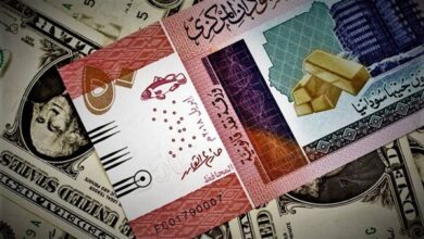 سعر الجنيه السوداني مقابل الدولار في بنك السودان المركزي اليوم