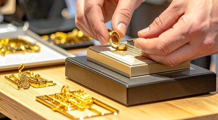 سعر الذهب يتراجع بنهاية تعاملات الثلاثاء 14 أبريل 2026 في الأسبوع