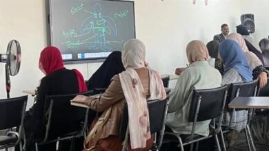 طلاب صيدلة بني سويف الأهلية يخوضون تدريبات تطبيقية داخل معمل الأناتومي